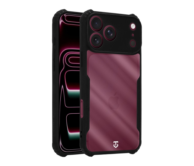 Tactical Quantum Stealth Kryt pro do iPhone 18 Pro Max Clear/Black - 1586354 - zdjęcie
